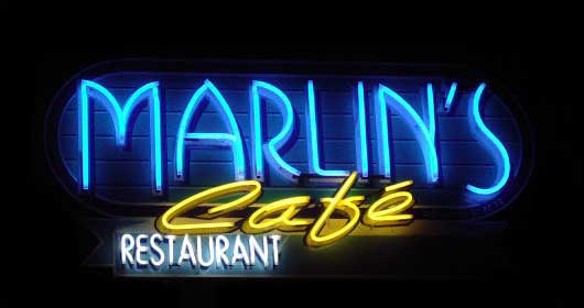 Marlin's Caf� Logo