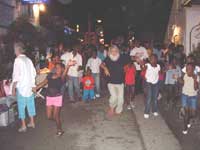 Parade of dancers